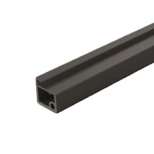 ACCESORIO SALICE - PERFIL ALUMINIO COLOR TITANIO 26MM VIDRIO SOBRE PONER - BARRA 3 MT