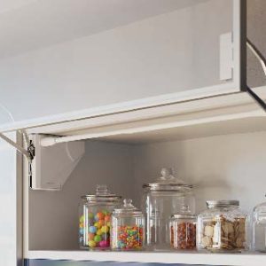 KIT - SISTEMA EVOLIFT PUERTA PARALELA VERTICAL - BLANCO
