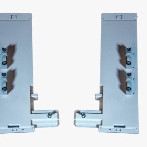 LINEABOX - FRONTAL PARA CAJON INTERNO CON VIDRIO - H 178MM - BLANCO - PAR