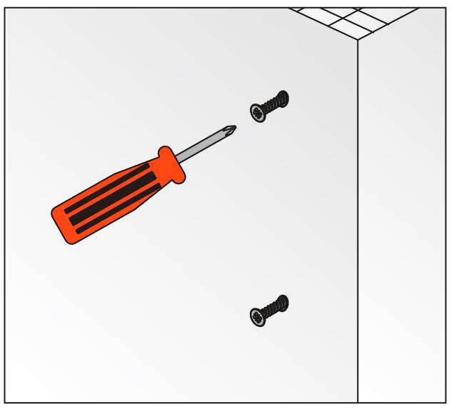 PIN - TORNILLO PARA PERFIL DE ALUMINIO CON TACO PARA PARED